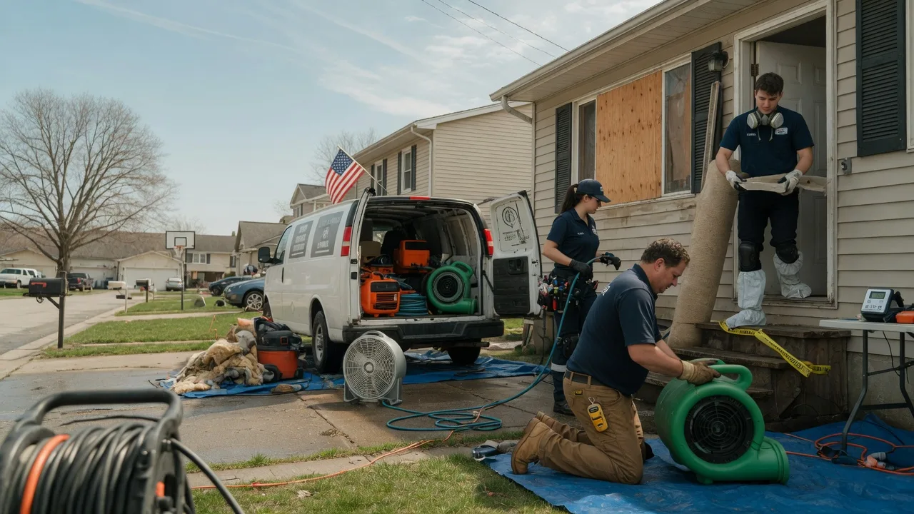 Water Damage Restoration in Clara City, MN near me